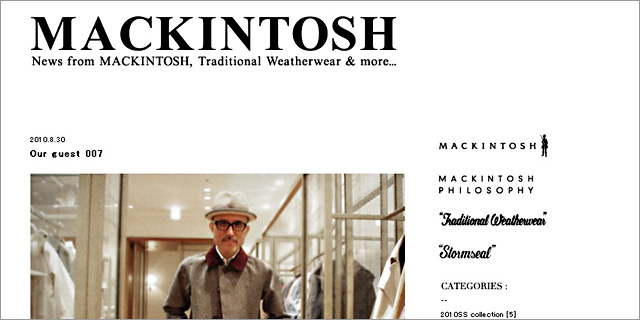 MACKINTOSH(マッキントッシュ)/Our guest