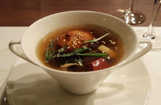 夕食 国生みスープ(淡路冬野菜)