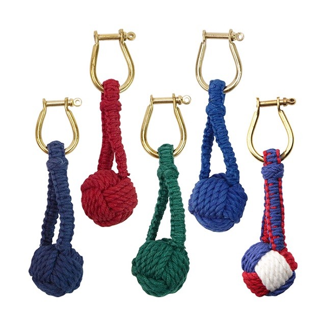 Other Brands : Monkey's Fist Knot Key Ring モンキーズフィストノット キーリング - 全5色